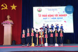 Đại học Đồng Tháp trao bằng tốt nghiệp cử nhân năm học 2019-2020