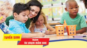 Tuyển sinh Trung cấp Sư phạm mầm non
