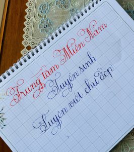 Tuyển sinh Khóa học Luyện viết chữ đẹp