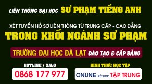Liên thông Đại học Sư phạm Tiếng Anh tại TPHCM