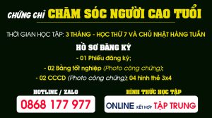 Khóa học Chăm sóc người Cao tuổi - Chăm sóc người già