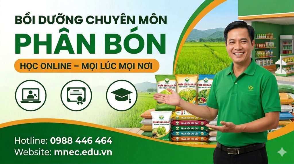 Khóa học Chứng nhận Bồi dưỡng chuyên môn Phân bón