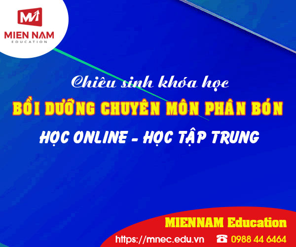 Khai giảng Khóa học Bồi dưỡng chuyên môn Phân bón
